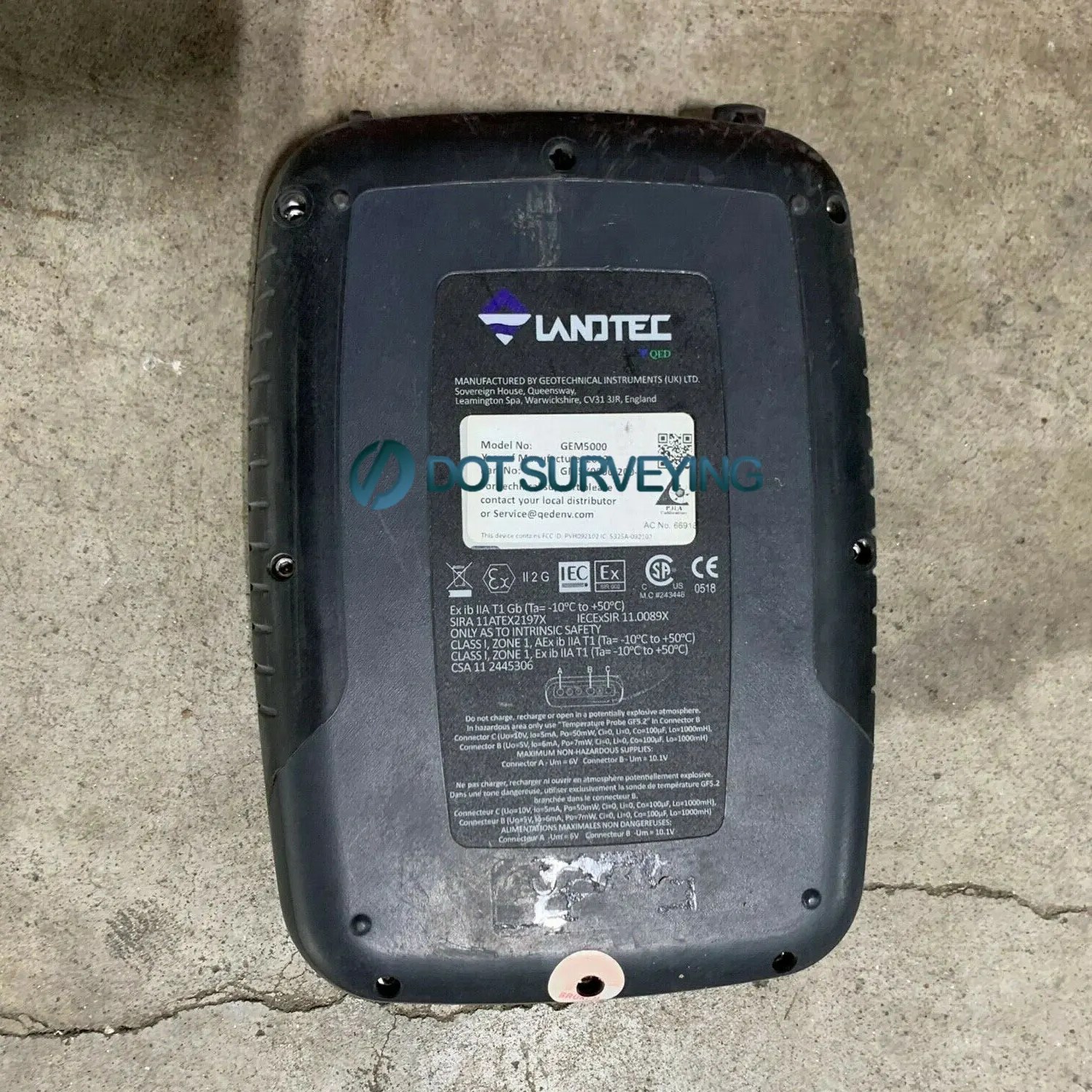 Landtec GEM 5000 SEM5000 Landfill Gas Analyzer