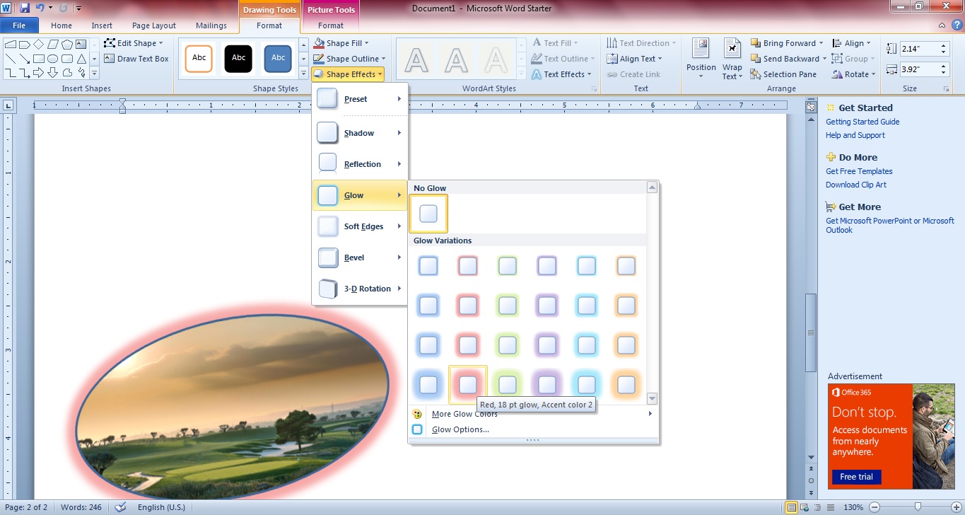 How to frame photos with Microsoft Word Shapes [Tip] dotTech