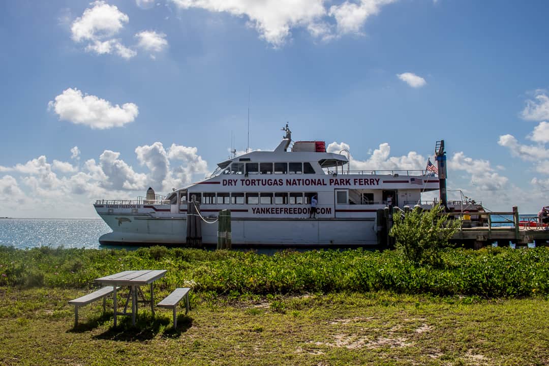 Visiting Dry Tortugas National Park and Fort Jefferson Dotted Globe