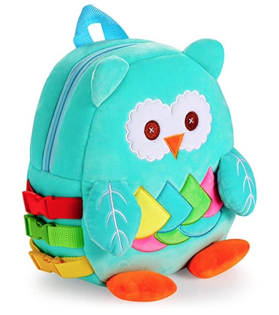 plush backpack Dotting the Map