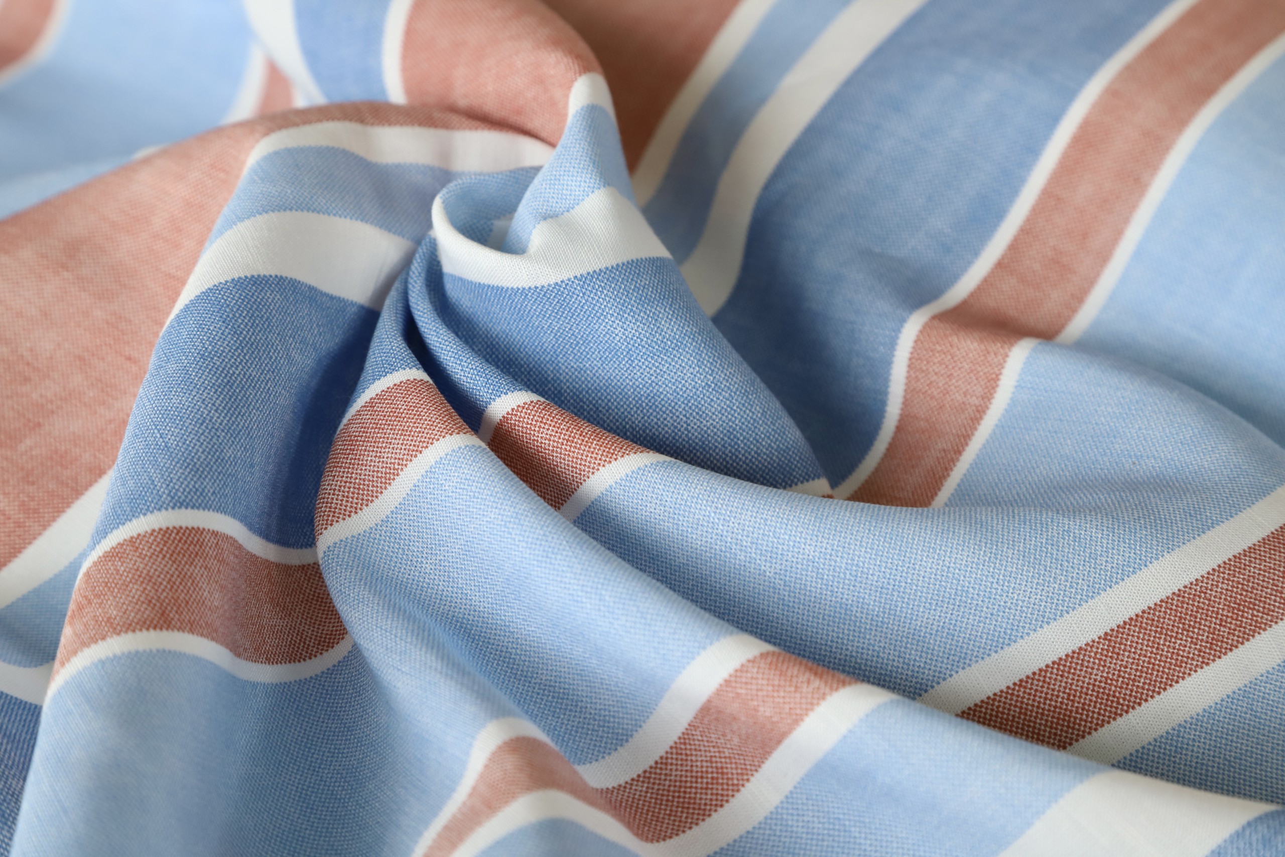 Striped linen/viscose Dot To Dot Studio
