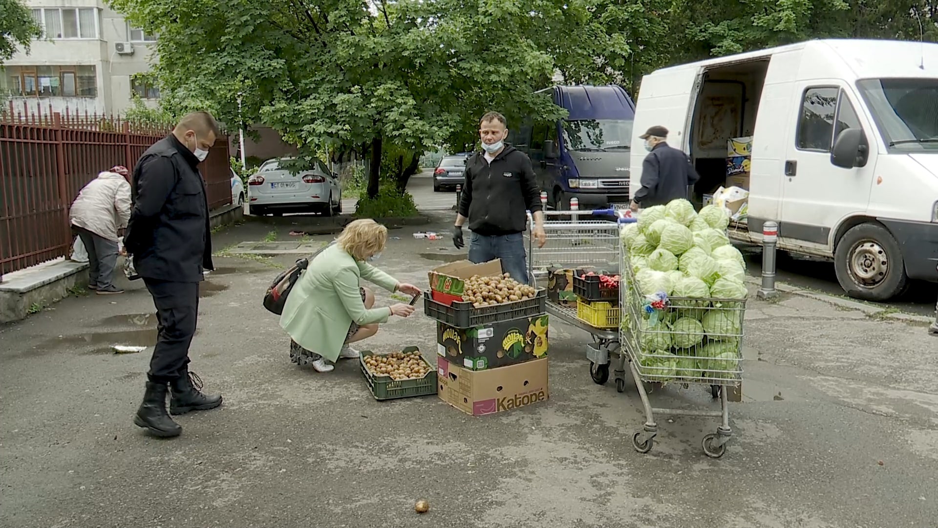 Razie cu scandal în piața Tomis 3 Dotto TV