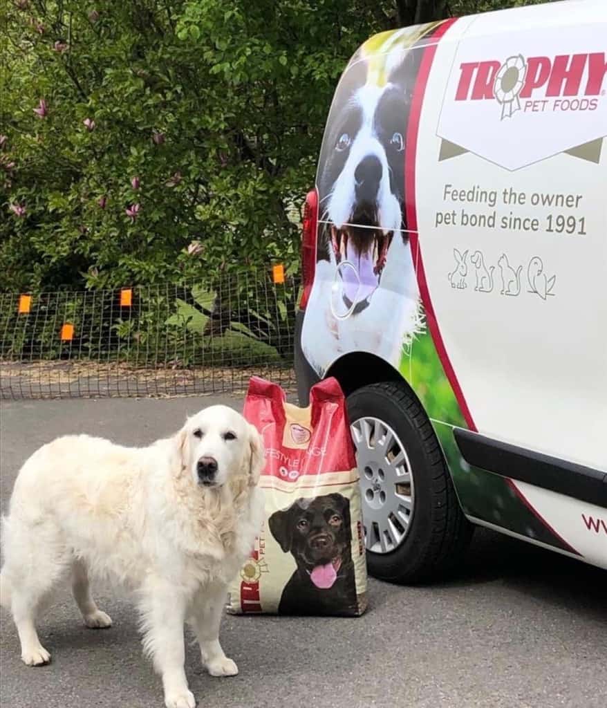 Trophy Pet Foods Salisbury and Andover Dotty4Paws