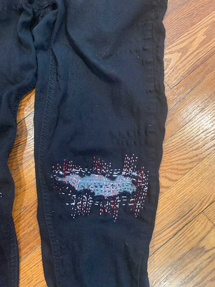 How To Embroider Jeans By Hand Double Arrow Designs