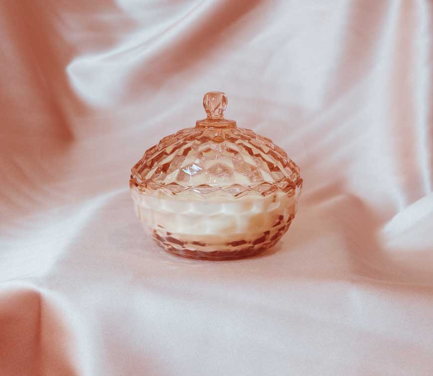 Candles In Vintage Glassware that you will love! Double Arrow Designs