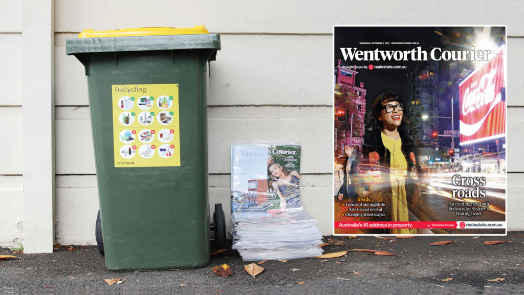 'Wentworth Courier' Newspaper Now Being Delivered Directly To Recycling
