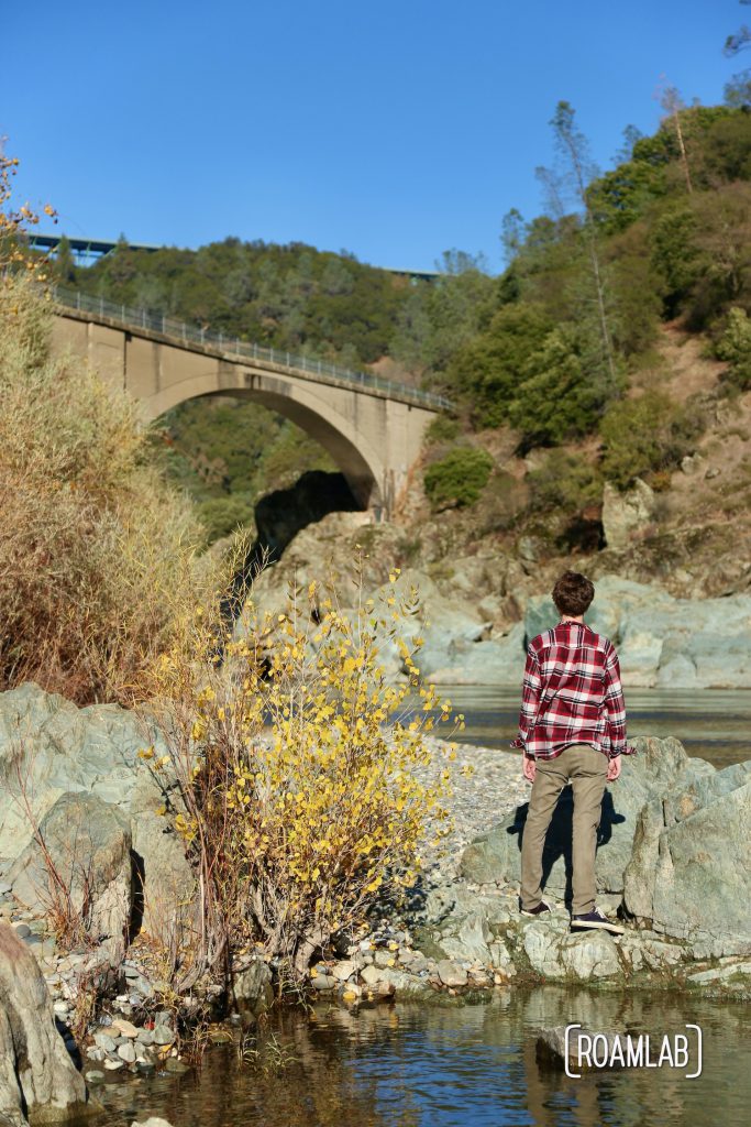 Mountain Quarries Railroad Bridge North Fork American River Roam Lab