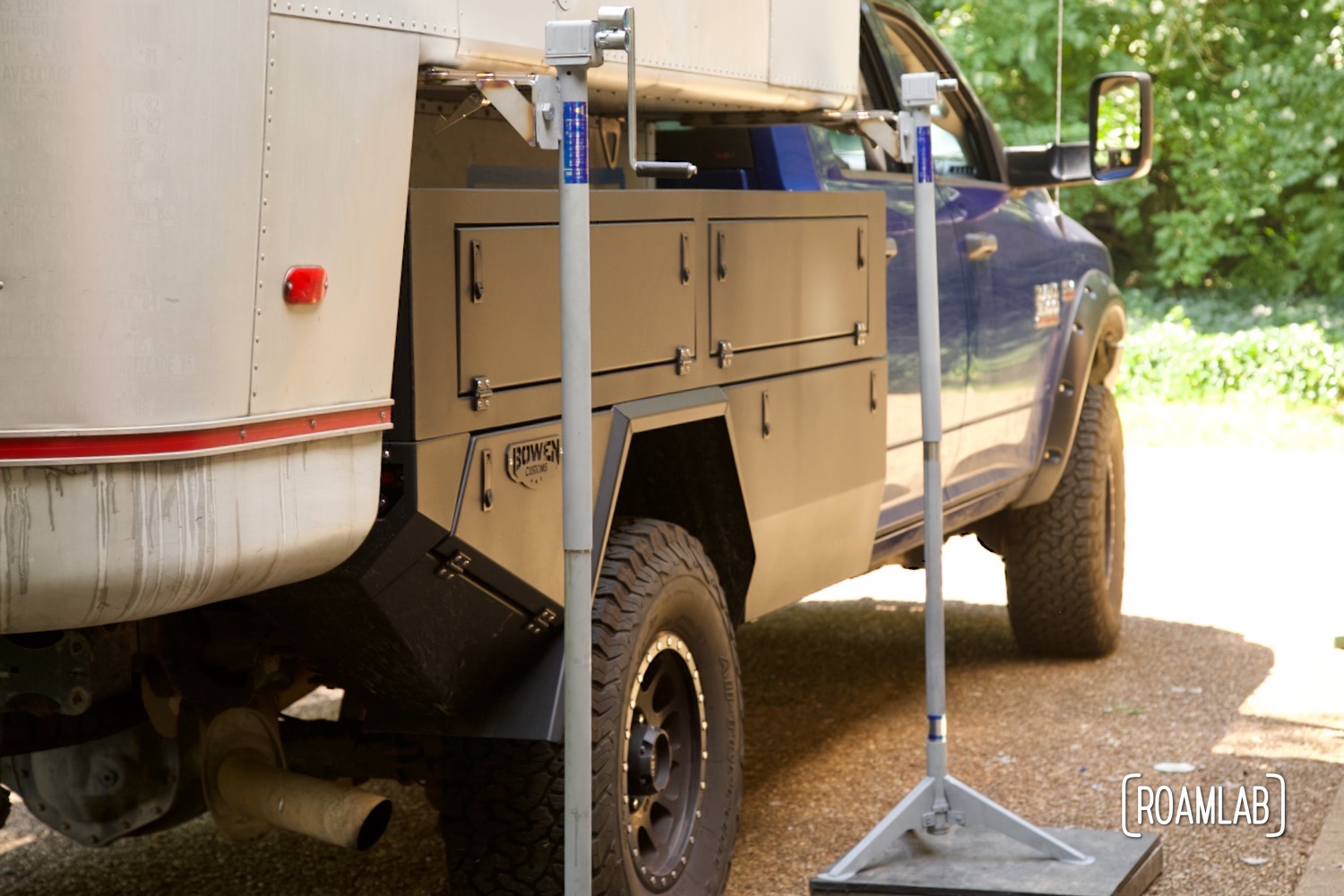 Truck Camper Jacks Features Guide Roam Lab
