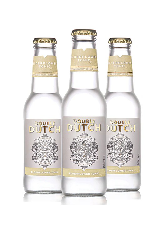 Double Dutch Elderflower Tonic Water Double Dutch Drinks