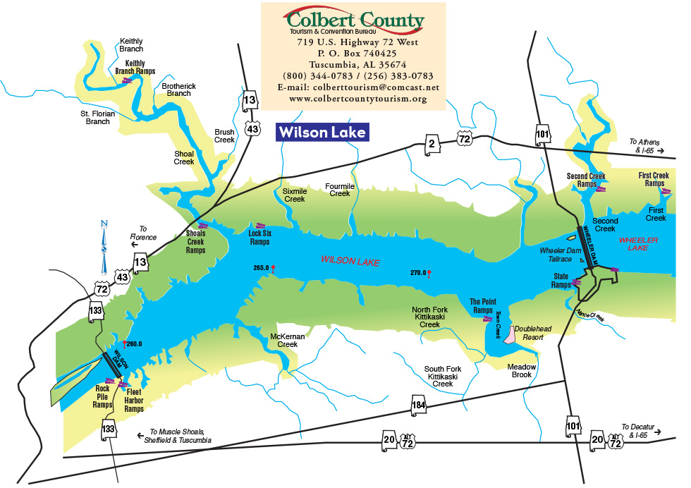 Area Lake Information Doublehead RealtyDoublehead Realty