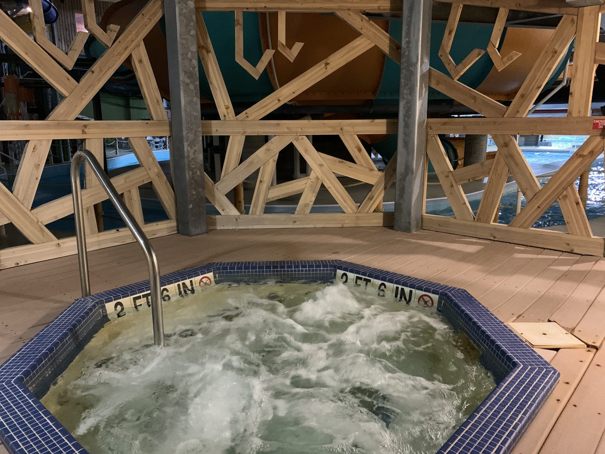 Indoor Water Park in Michigan Gold Rush Waterpark Double JJ