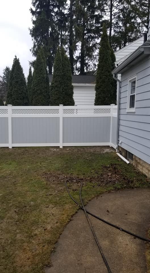Vinyl Fencing Gallery Syracuse, Utica, Rome, NY Double K Construction