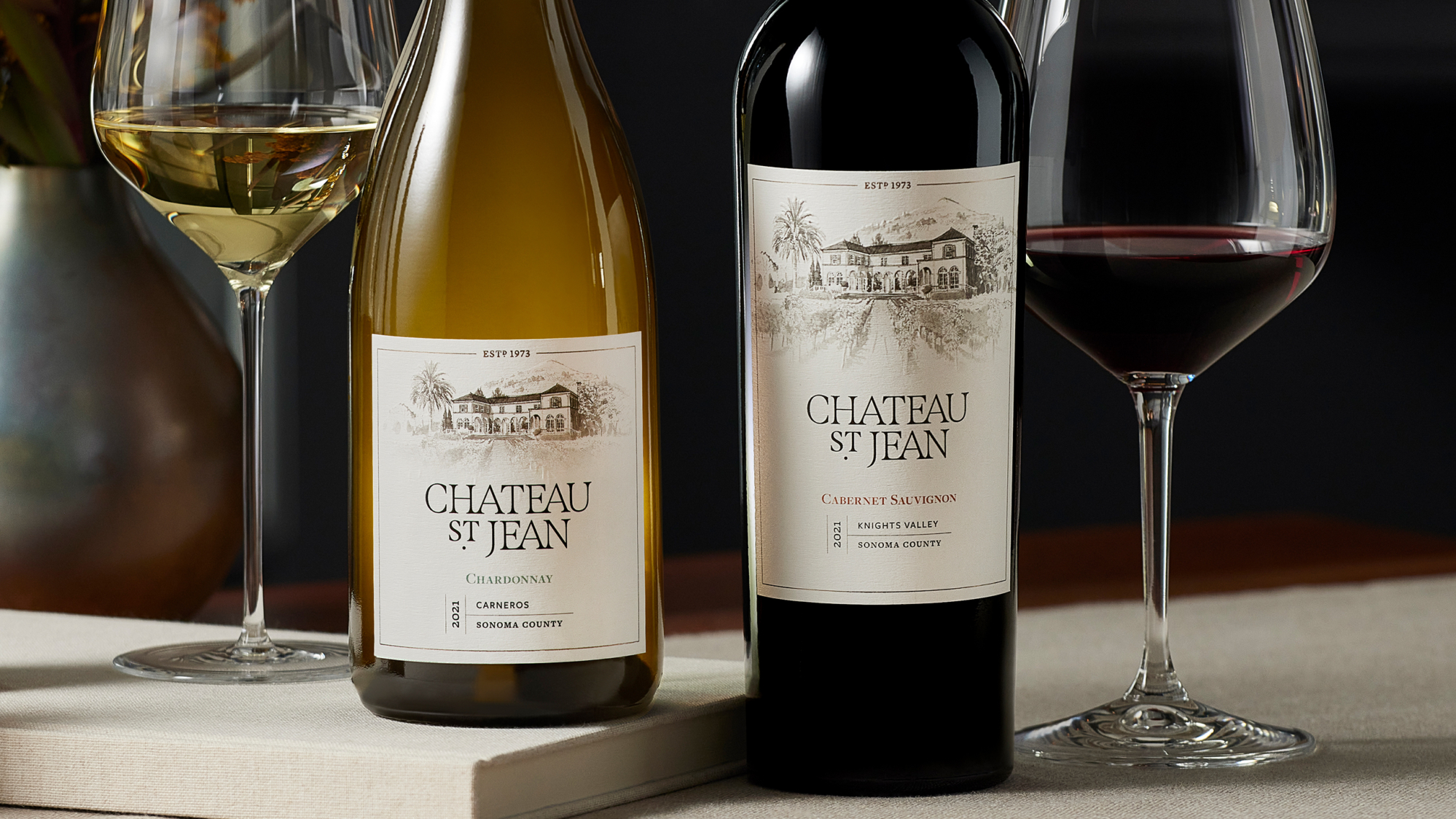 Chateau St. Jean Wine Brand & Packaging Doubleknot Creative