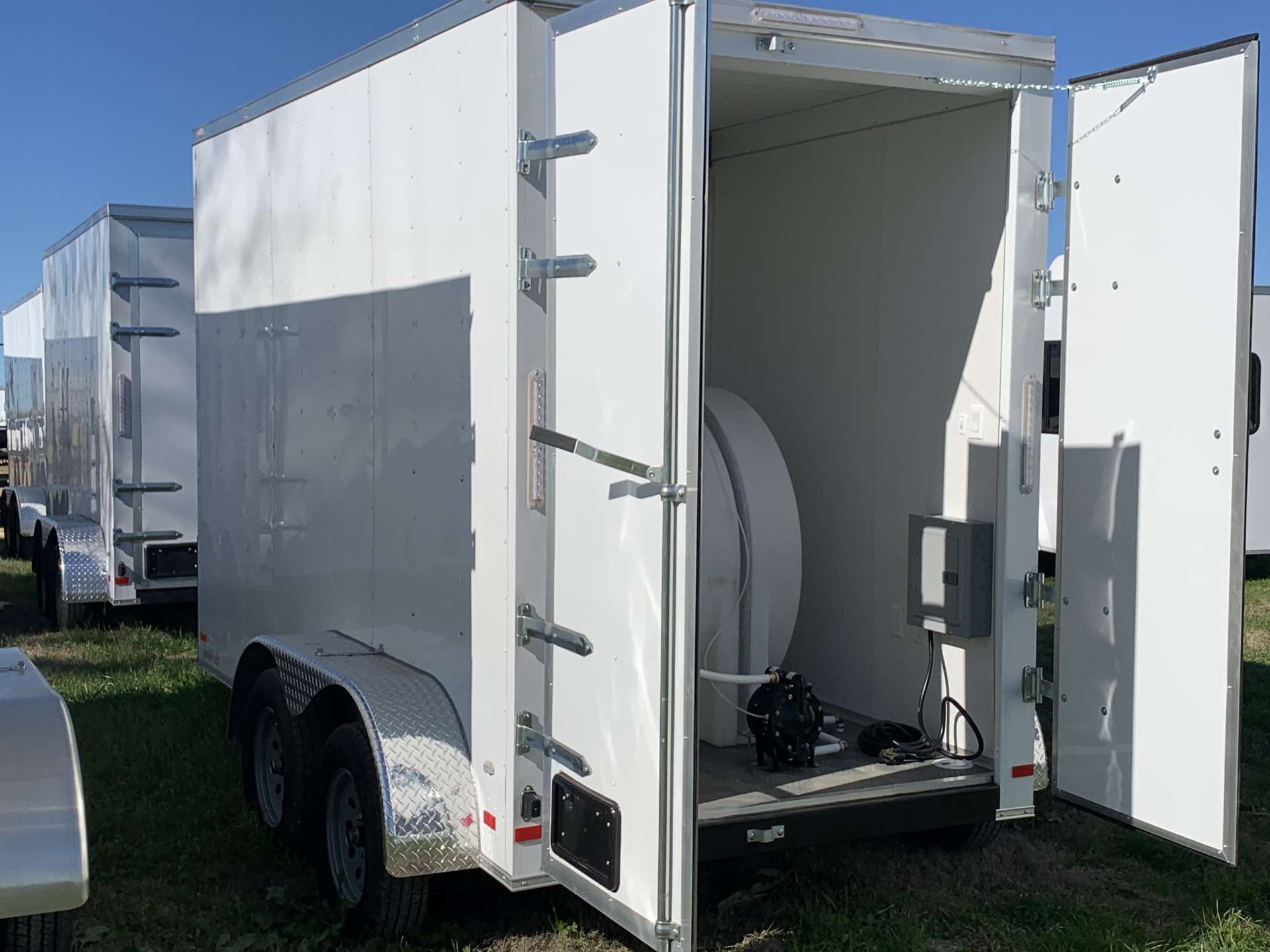 6’X12’ Emergency Shower And Eye Wash Trailer Double L Trailers