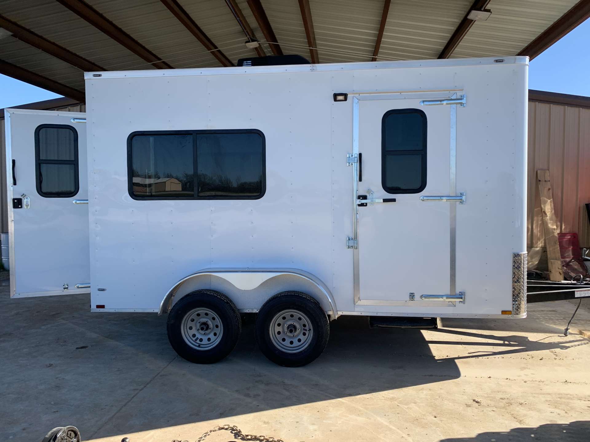 7’X14′ Break Room Trailer Double L Trailers Trailer Sales, San