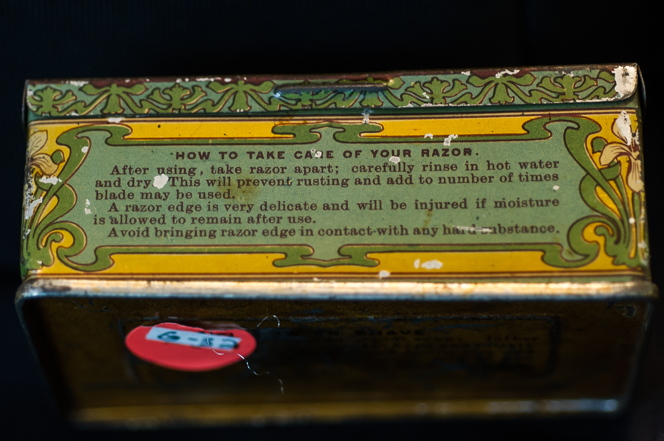 Gillette Double Ring Safety Razor Tin Gallery The Early Gillette