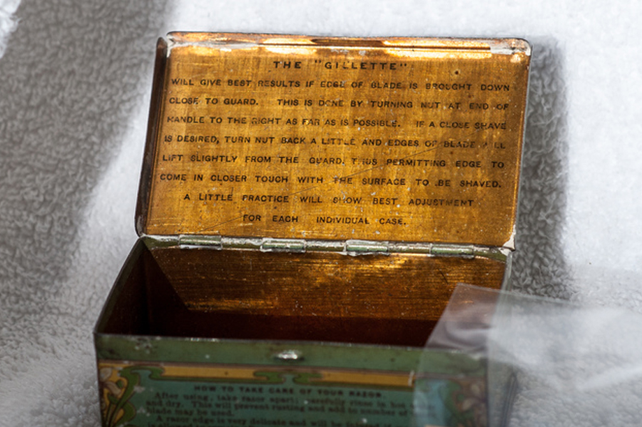 Gillette Double Ring Safety Razor Tin Gallery The Early Gillette