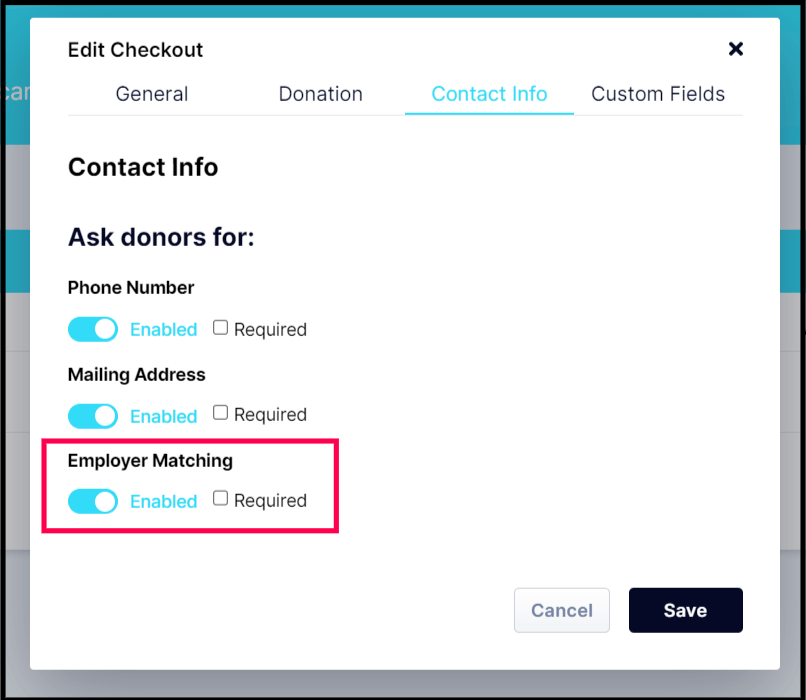 Double the Donation and Harness Giving Release 360MatchPro Matching