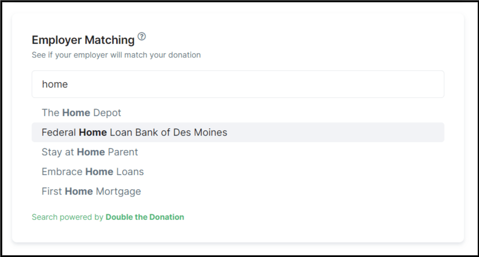 Double the Donation and Harness Giving Release 360MatchPro Matching