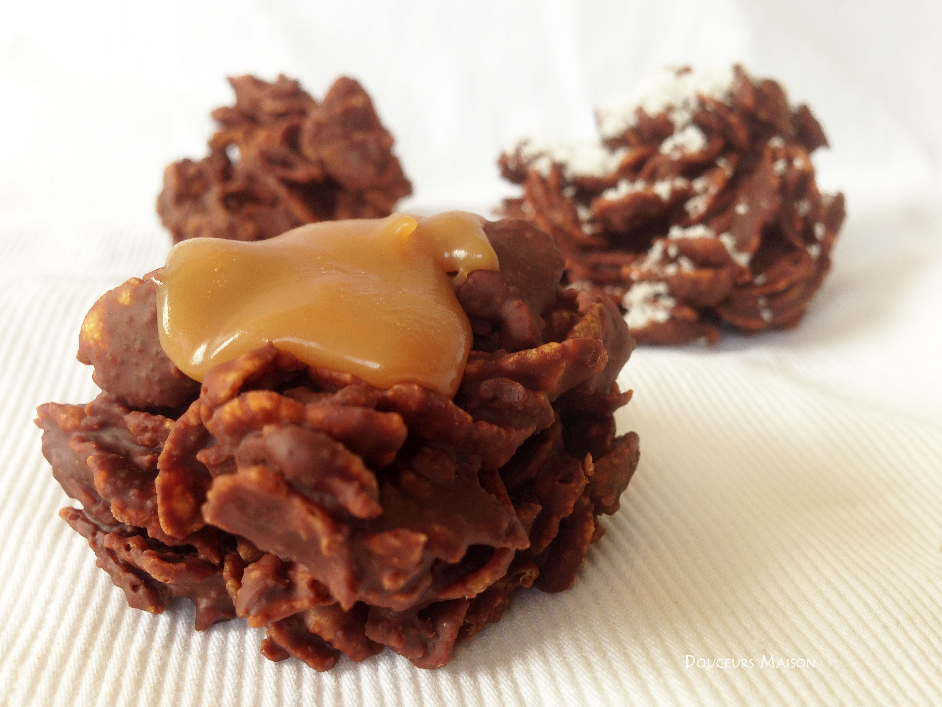 Roses des Sables Chocolat Coco et Caramel Douceurs Maison