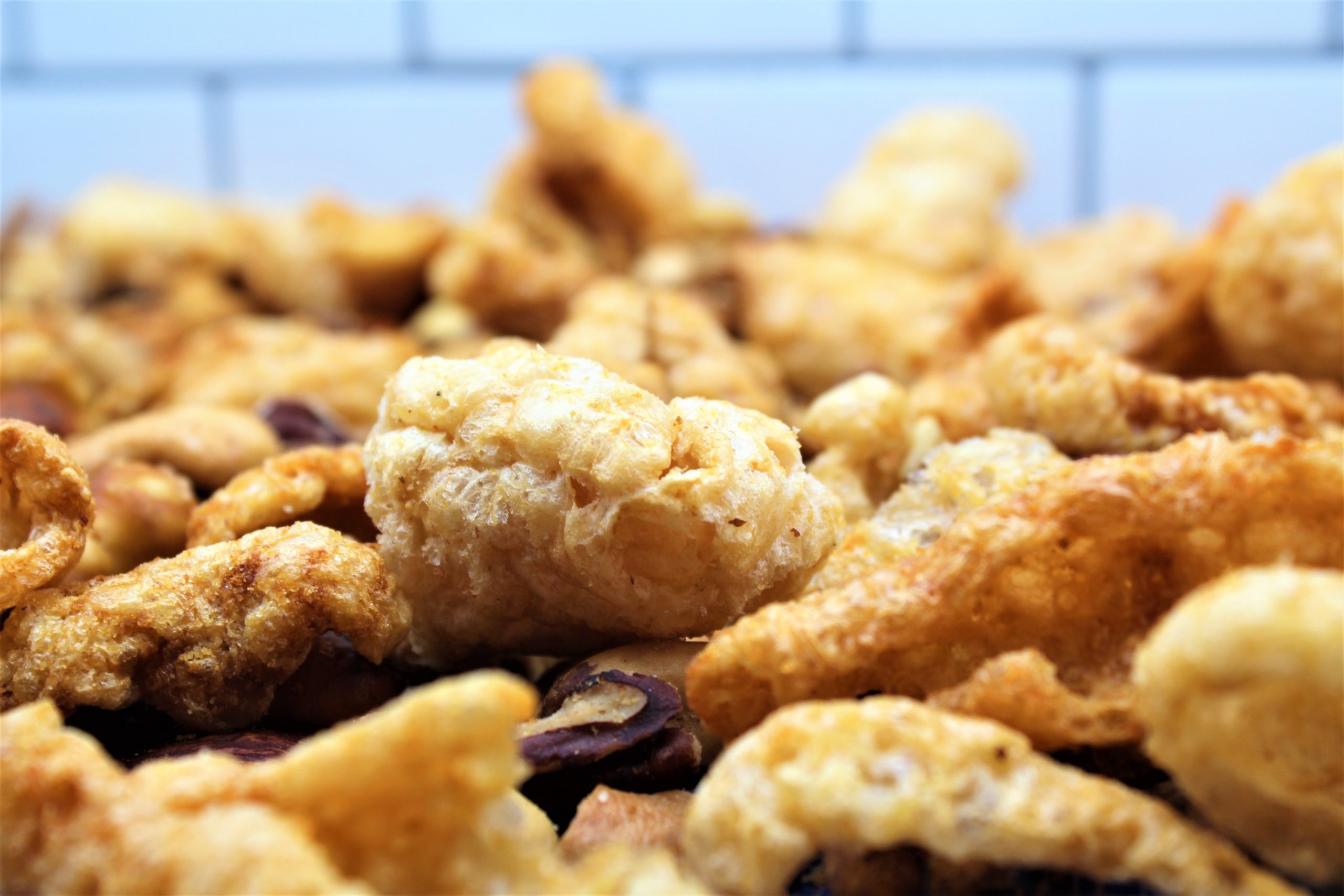 Pork Rind Party Mix Doug Bakes