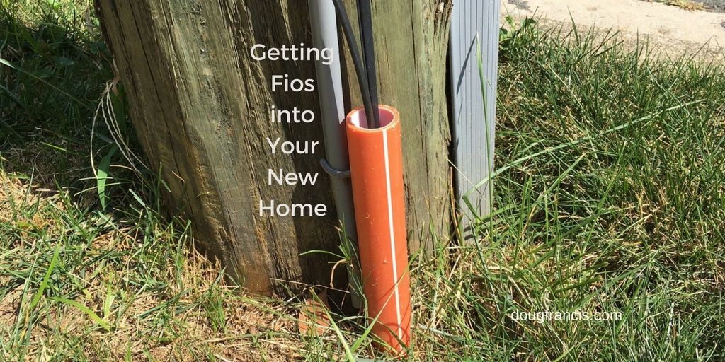 Getting Fios into a New Home in Vienna VA