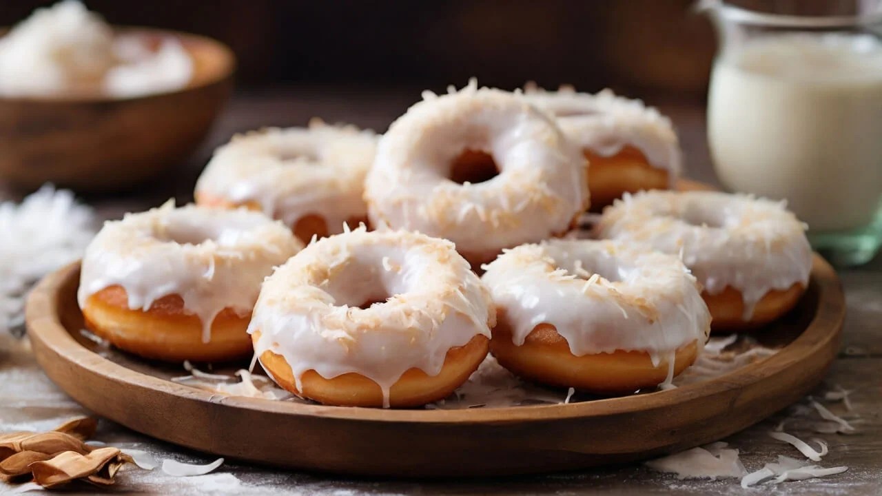 Coconut Donut Recipe Your Favorite Tropical Brunch Treat