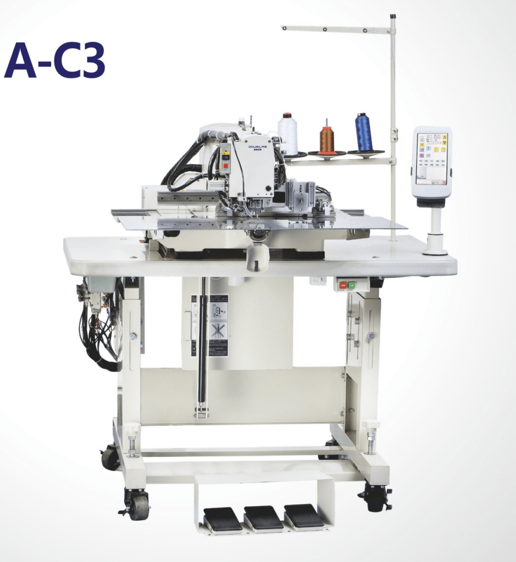 Two Color Twin Needle Computer Pattern Sewing Machine douglas