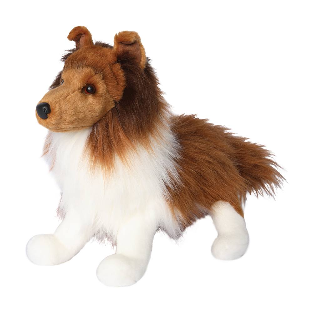 Douglas Whispy SHELTIE Plush Toy Stuffed Animal NEW Stofftiere Bean