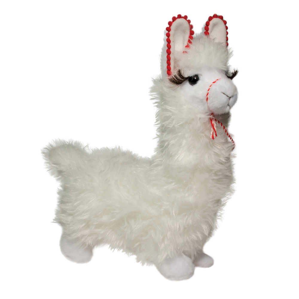 Storm White Llama, Large Douglas Toys