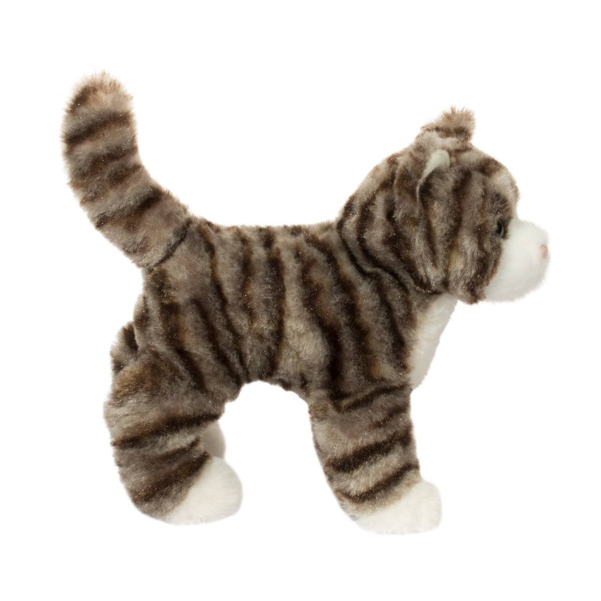 Zigby Gray Stripe Cat Douglas Toys