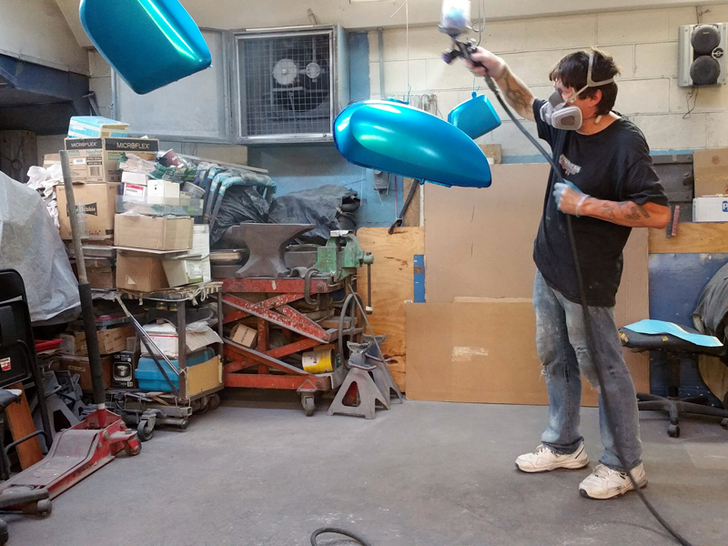 Vintage Motorcycle Paint Jobs, MA RI, Classic Motorcycle Molding