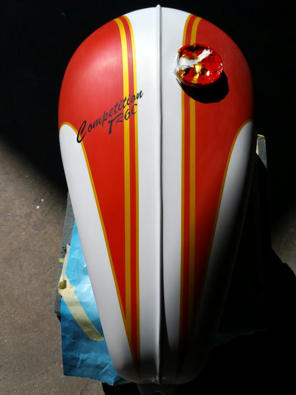 Vintage Motorcycle Paint Jobs, MA RI, Classic Motorcycle Molding