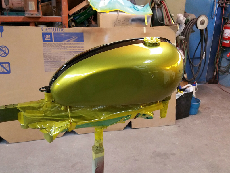 Vintage Motorcycle Paint Jobs, MA RI, Classic Motorcycle Molding