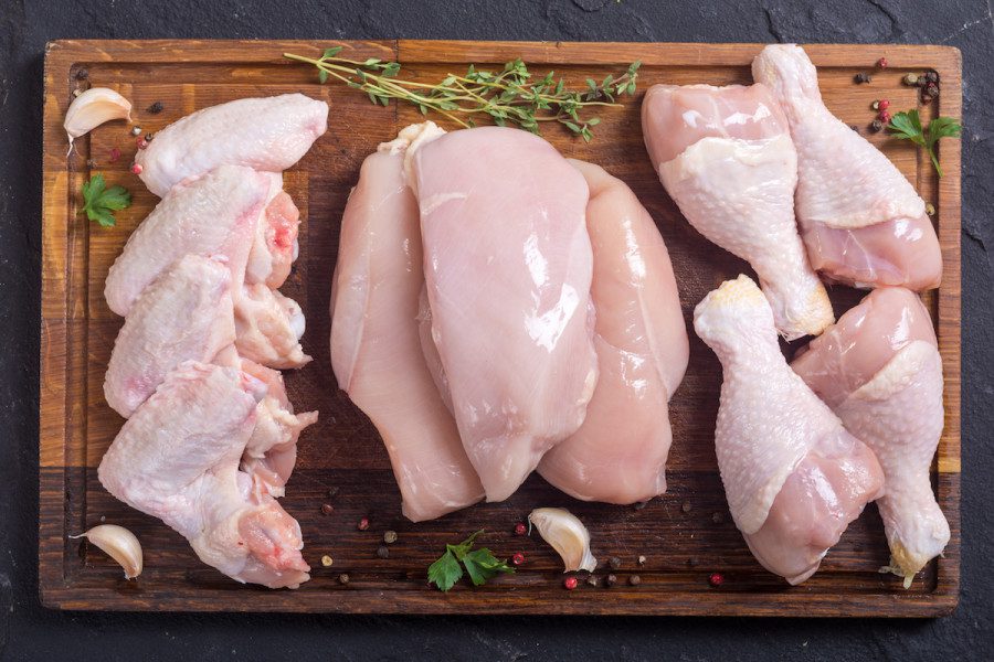 Chicken Parts (Mixed Parts) Per lb