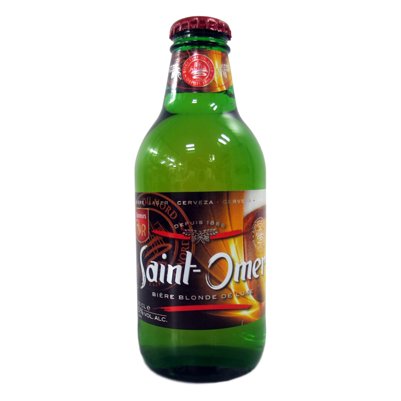 Bia Saint Omer Lager 5 Pháp 20 chai 250 ml MEGA DUNK Đồ Uống Nhập Khẩu