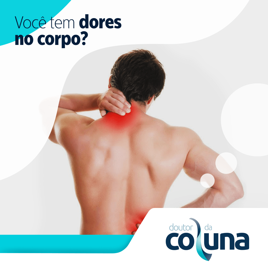 Dores no corpo Quiropraxia pode ser a solução.