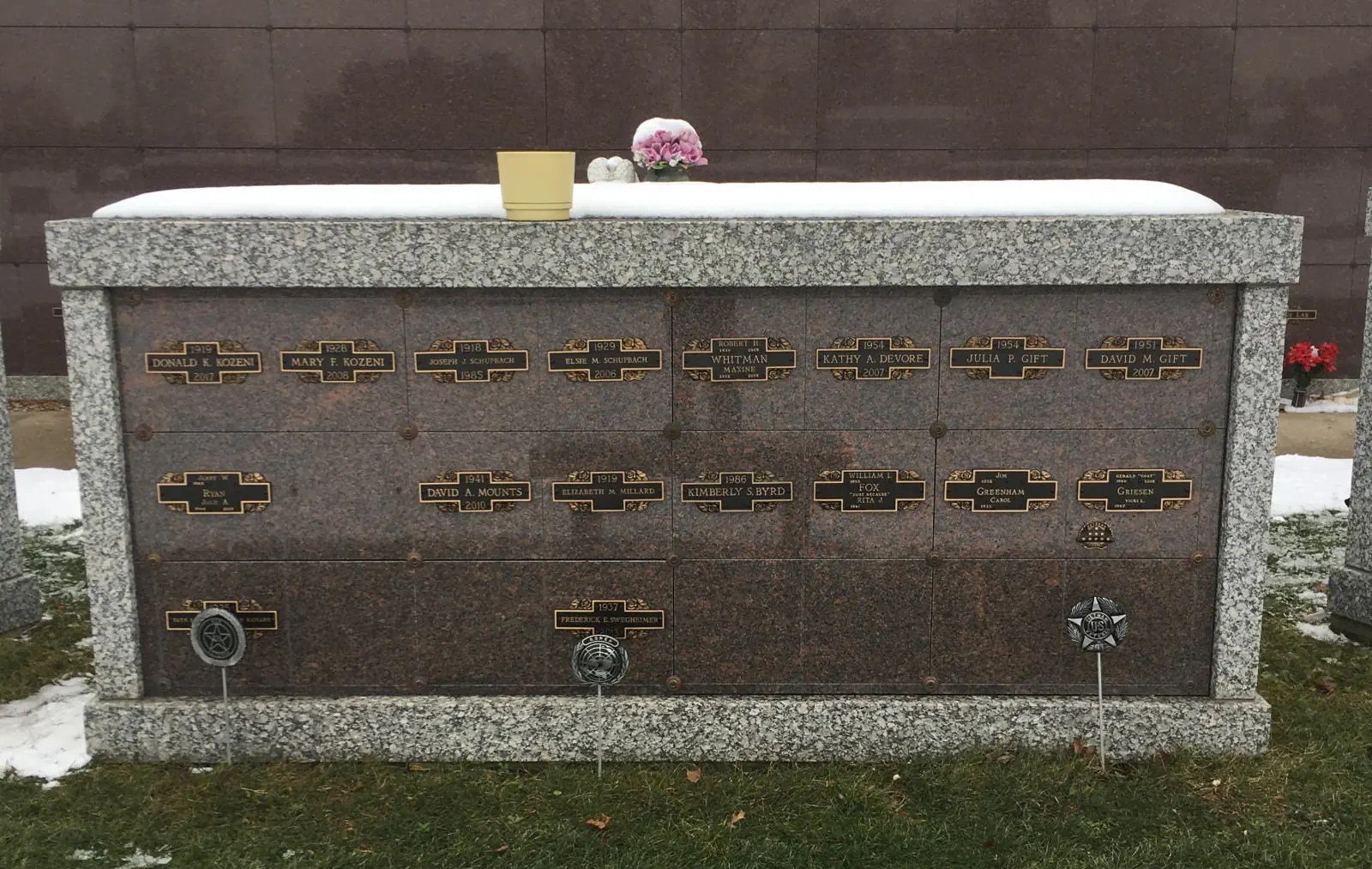 City of Dover Cemeteries City of Dover Cemeteries