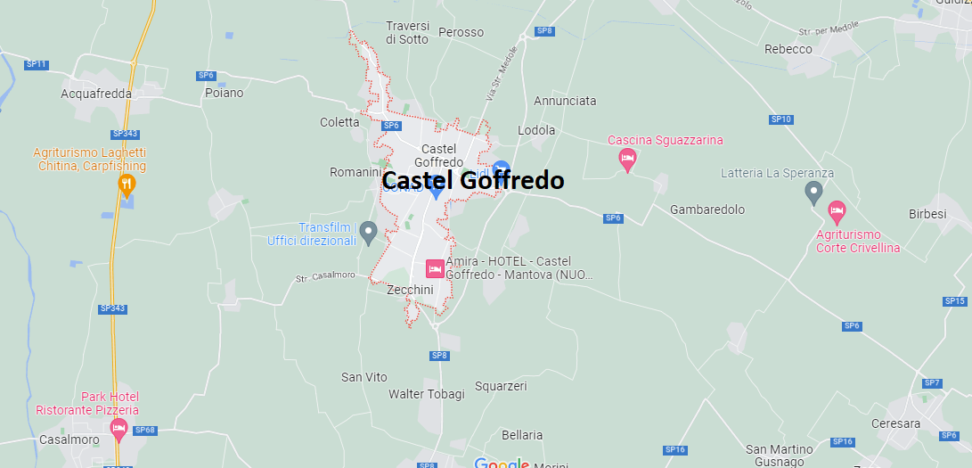 Dove si trova Castel Goffredo Italia? Mappa Castel Goffredo Dove si trova