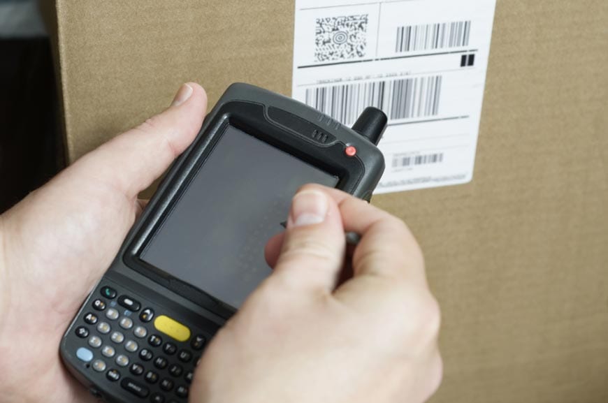 Handheld Scanner Streamlining Warehousing Processes