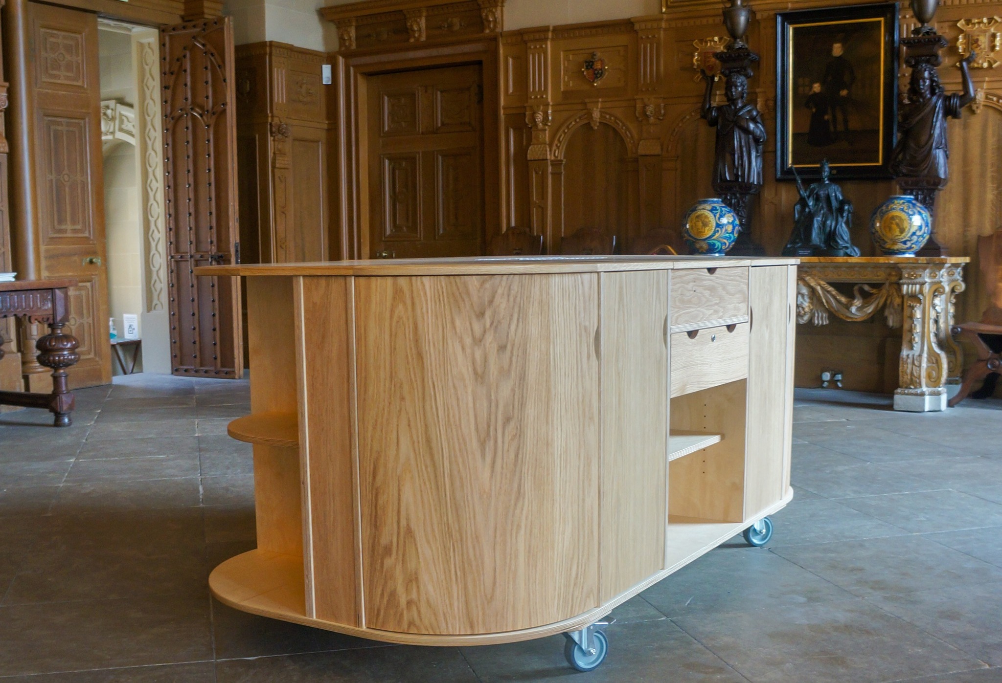 Visitor Hub for Temple Newsam House Dovetailors