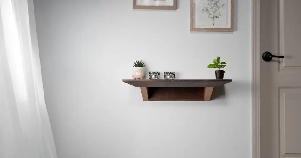 Floating Console Table Ripple Dovetails and Stitches