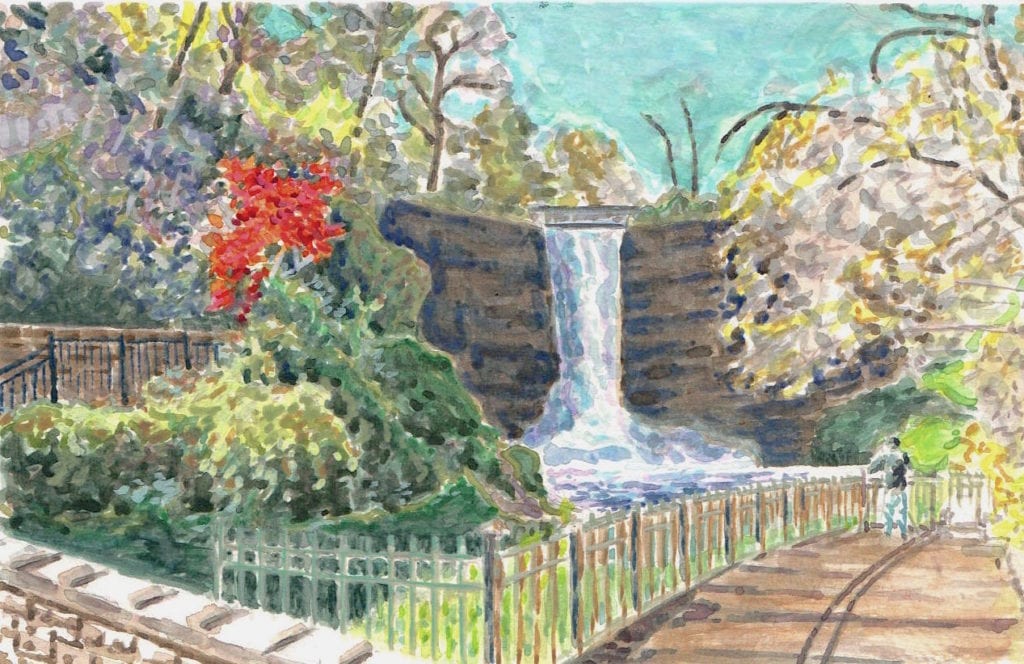 Minnehaha Falls, MN Dow Art Gallery and Picture Framing