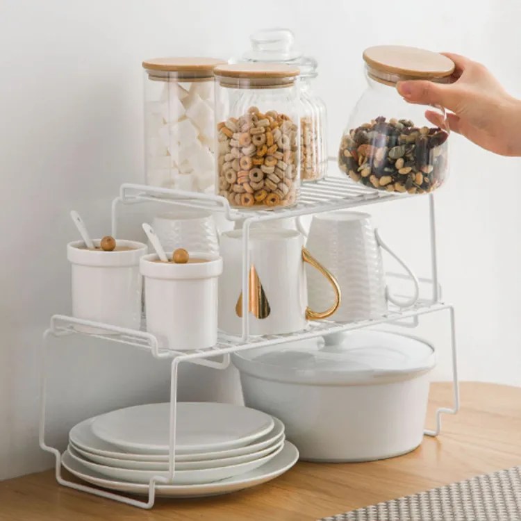 OEM stackable kitchen countertop rack from china