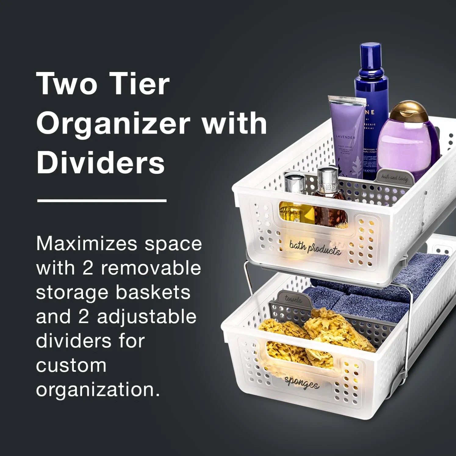 OEM SlideOut Storage Baskets from China Dowell