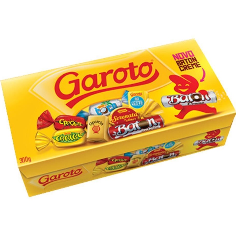 BOMBOM SORTIDO CHOCOLATES GAROTO 250G Shopee Brasil