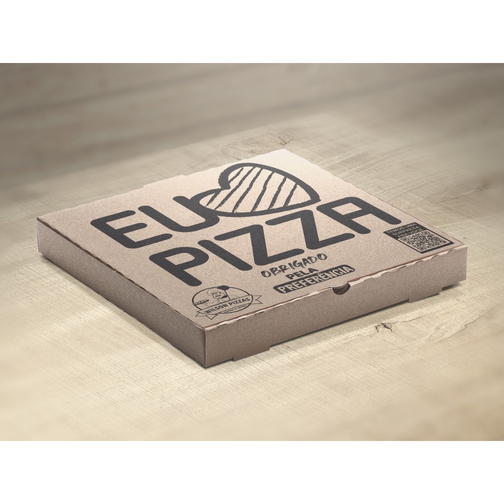 Caixa de Pizza Quadrada 35cm 100 unidades Shopee Brasil