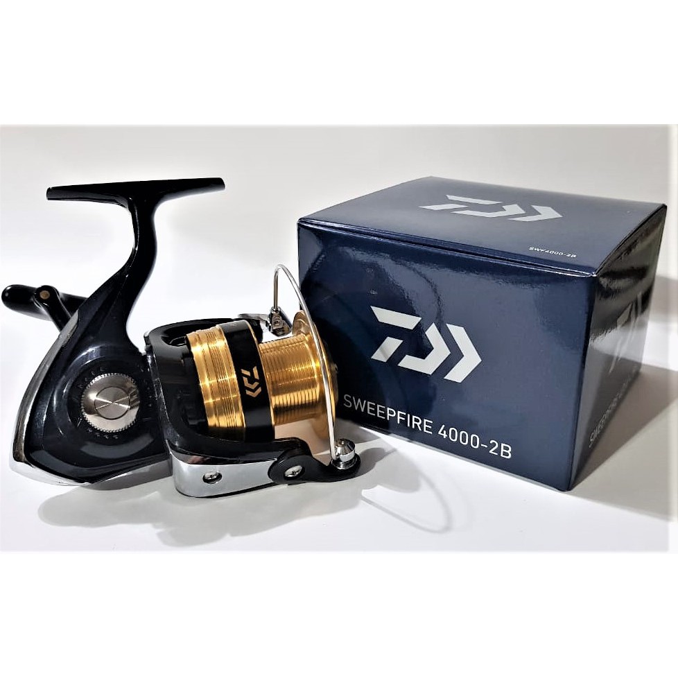Daiwa Sweepfire 4000 2b Carretel Alumínio Shopee Brasil