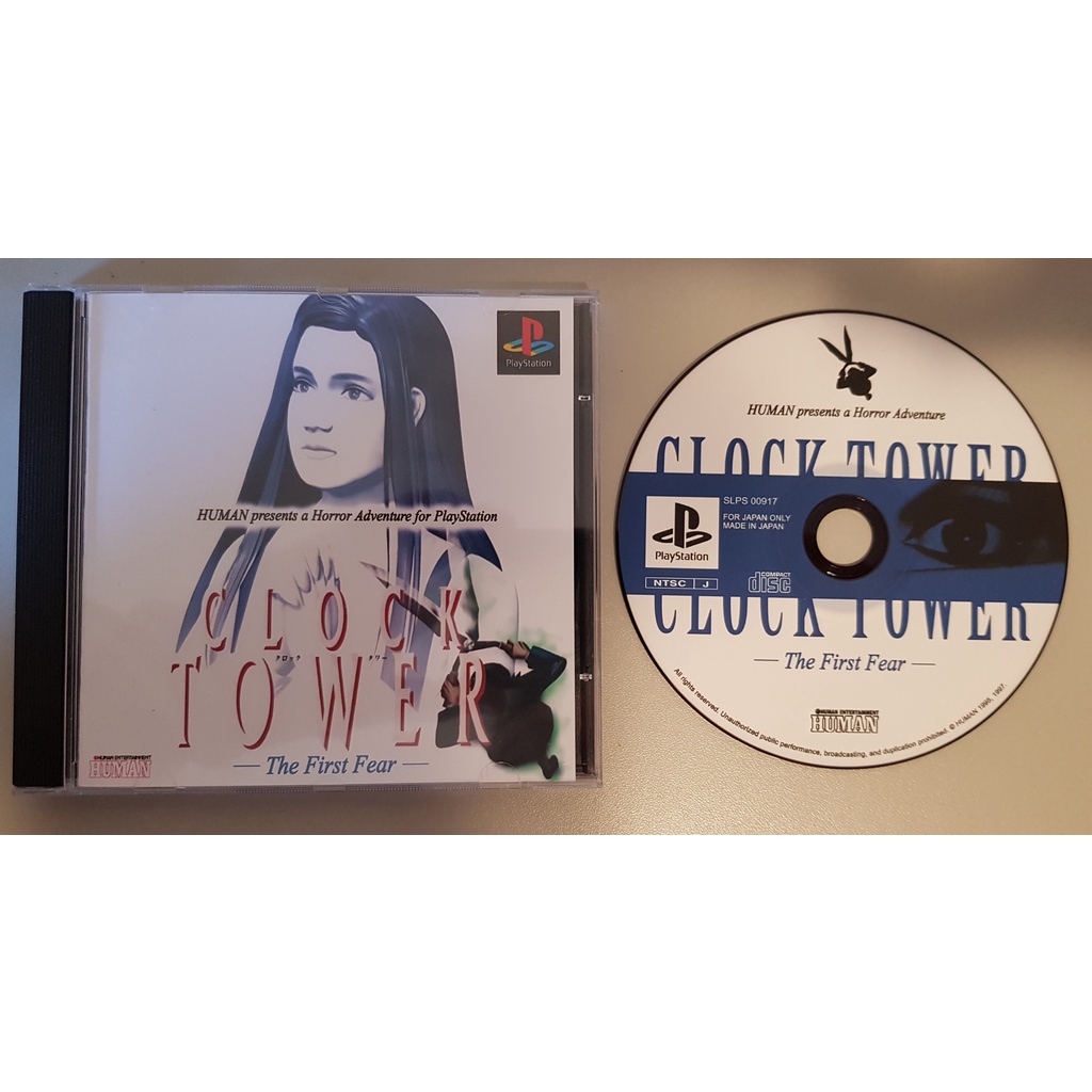 Ps1 Clock Tower The First Fear (em Inglês) Leia A Descrição