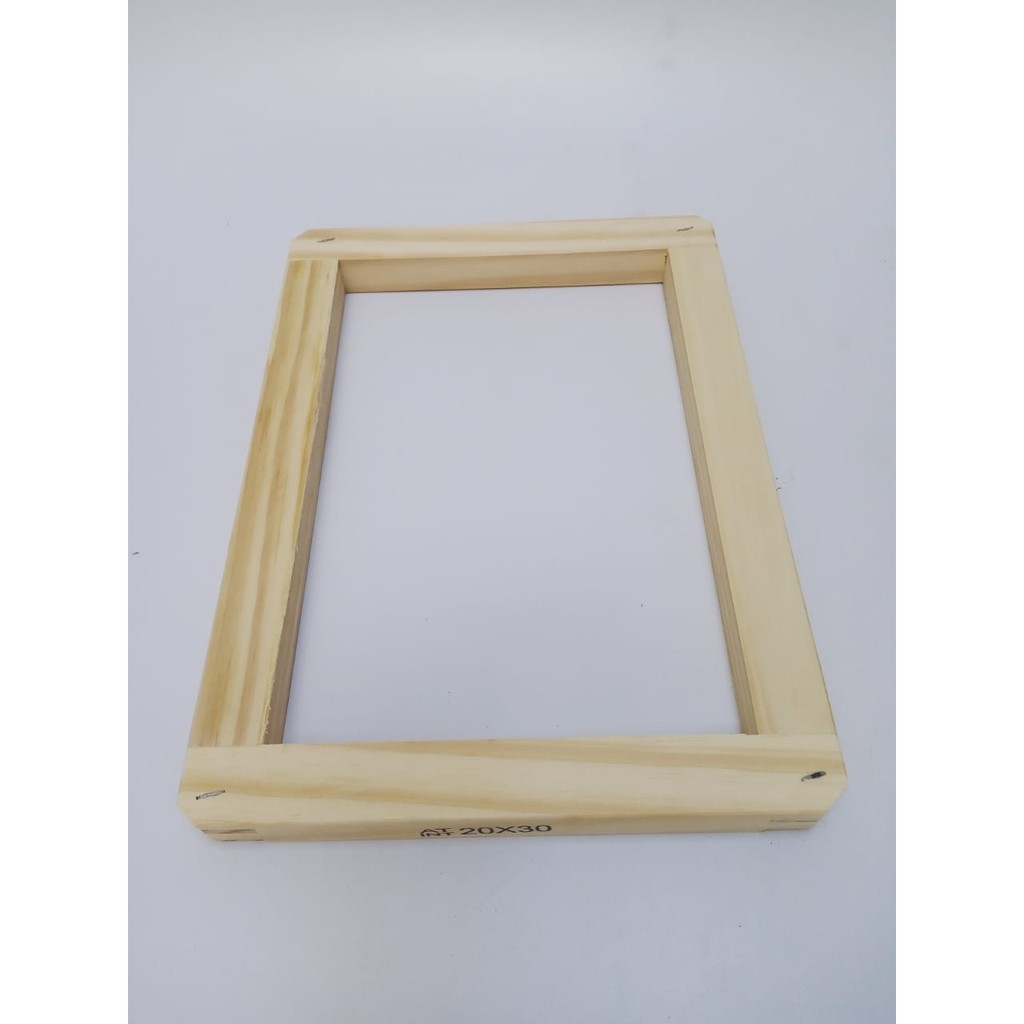 Chassi Moldura Quadro Tela de Madeira Marupá Uso Decorativo Serigrafia